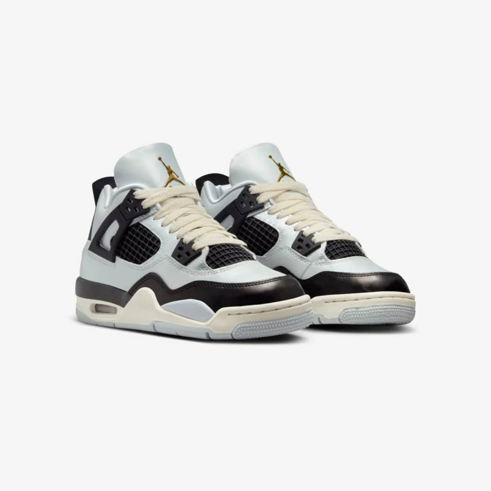 Jordan 4 Platinum Gold