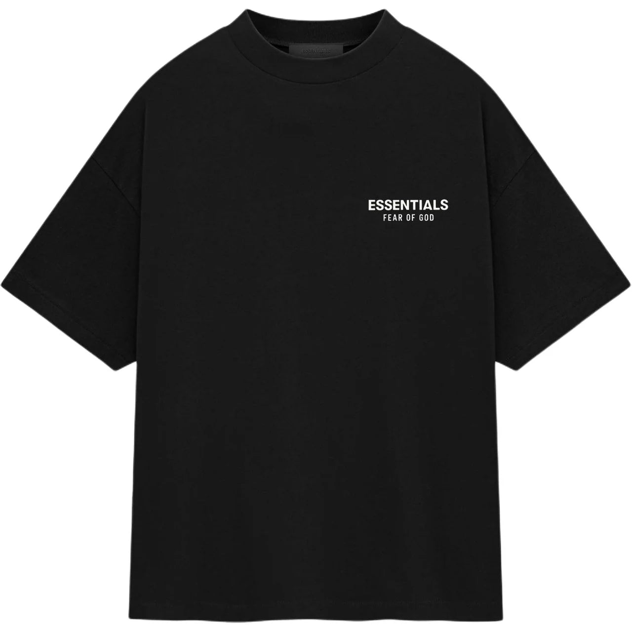 Fear Of God Essentials Jersey Crewneck T-shirt Black