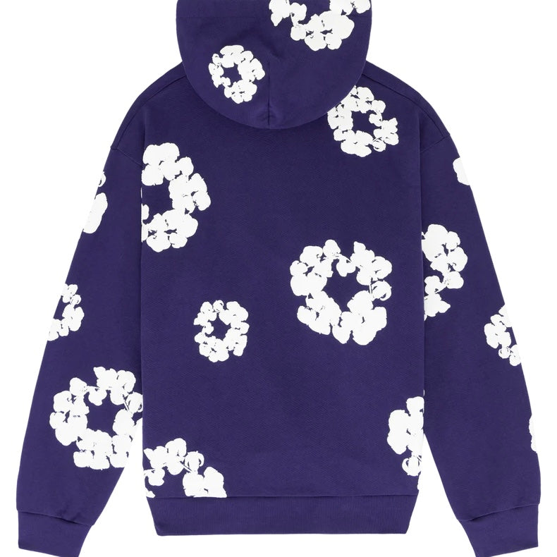 Denim Tears The Cotton Wreath Hoodie Purple