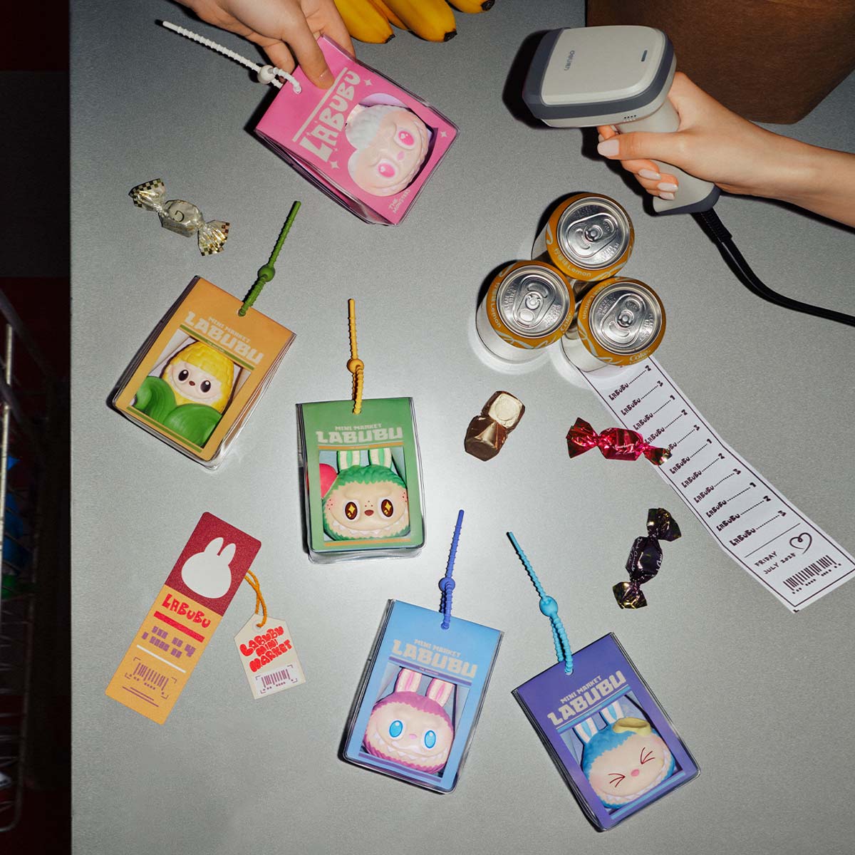 Pop Mart Labubu The Monsters Wacky
Mart Series Squishy Charm Sealed
Case (6 Blind Box)