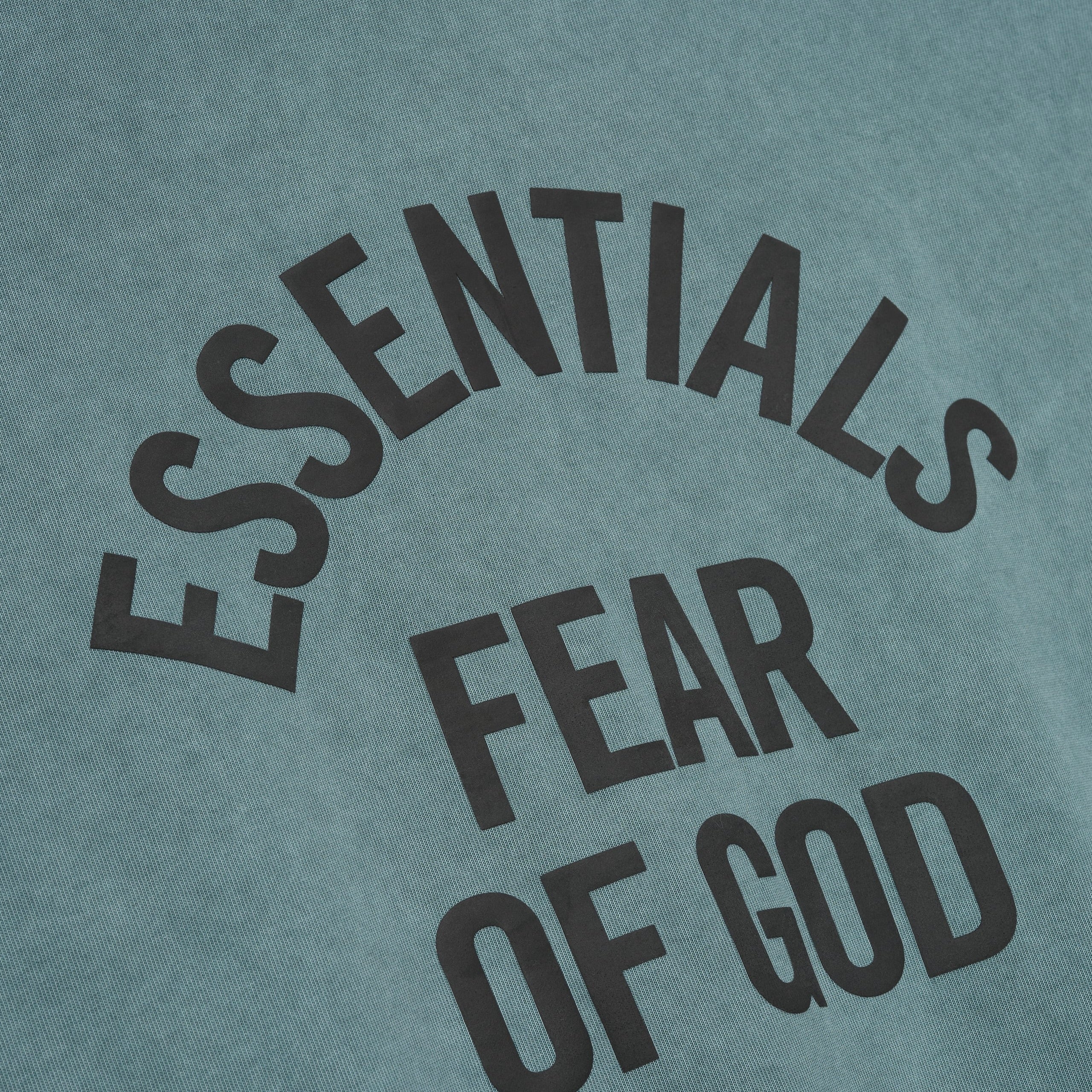 Fear of God Essentials Campus 90’s Short Sleeve Tee Faded Coastal