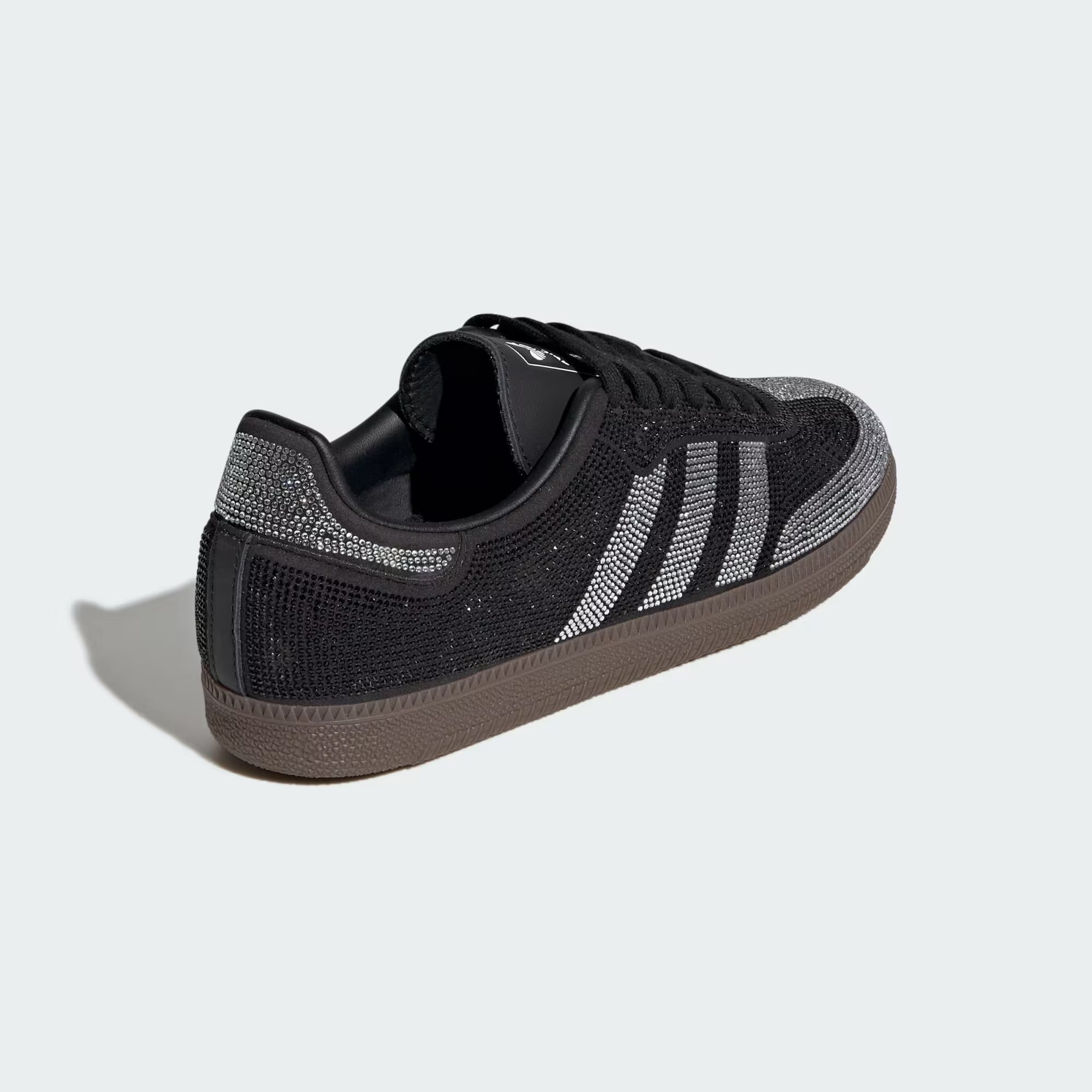 Adidas Samba OG Rhinestone Black Silver Swarovski