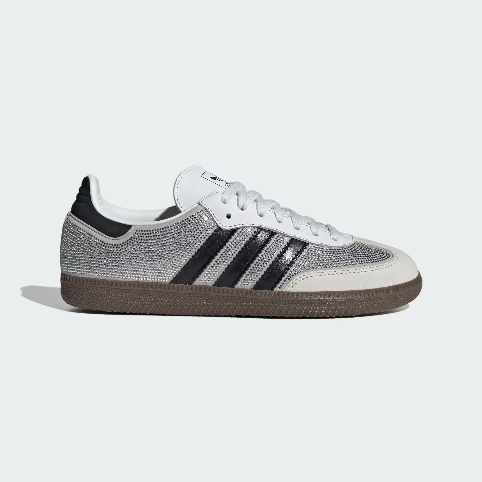 Adidas Samba OG Rhinestone Crystal White Silver