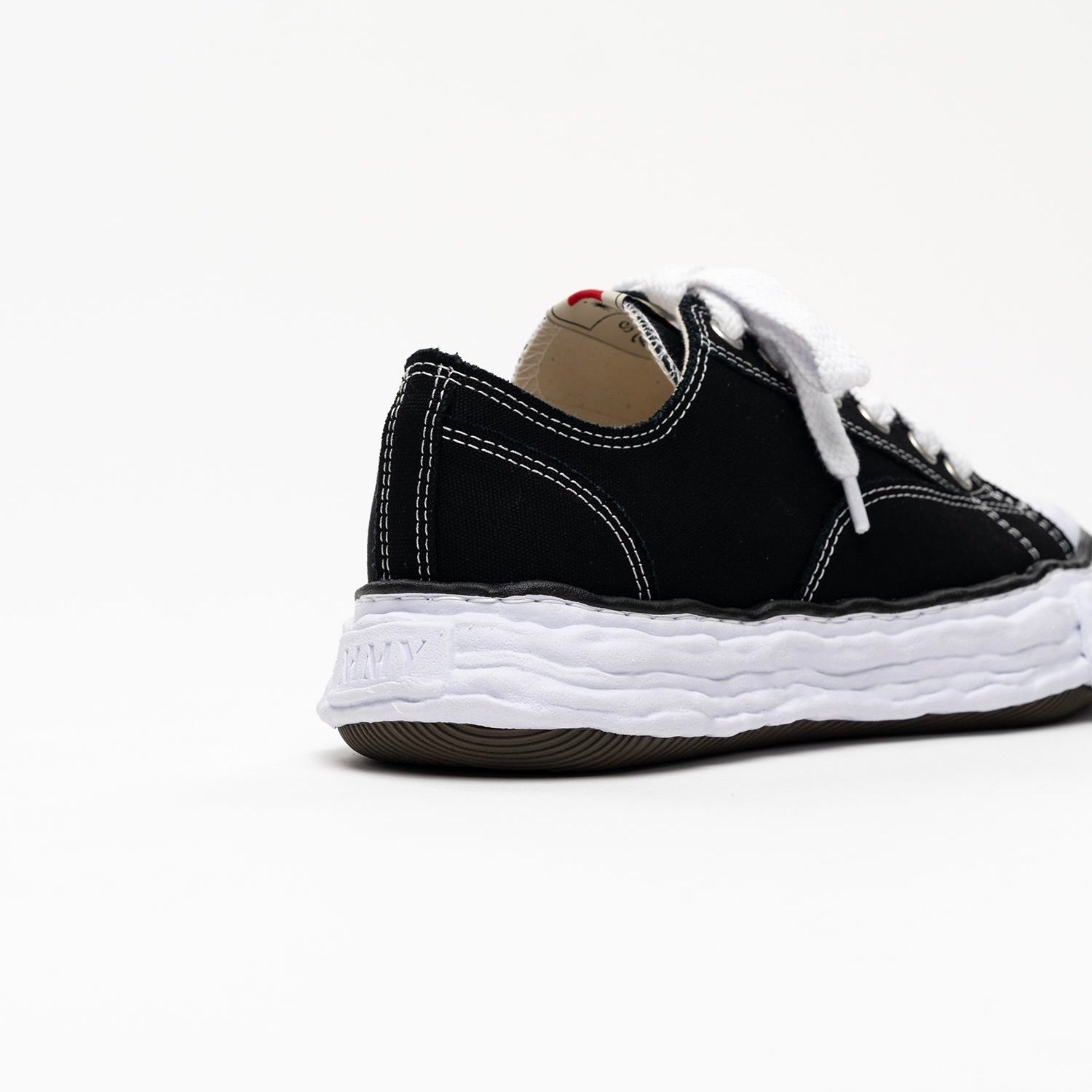 Maison Mihara Yasuhiro Peterson 23 Sole Canvas Low Black