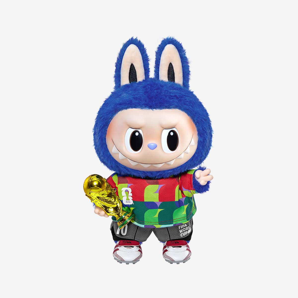 Pop Mart The Monsters Labubu x Fifa Series Labubu Catch The Vinyl Plush Doll