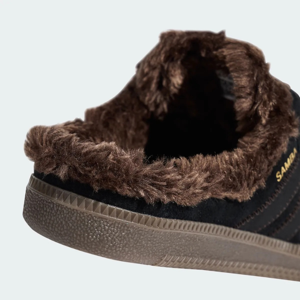 Adidas Samba OG Mule Black Dark Brown