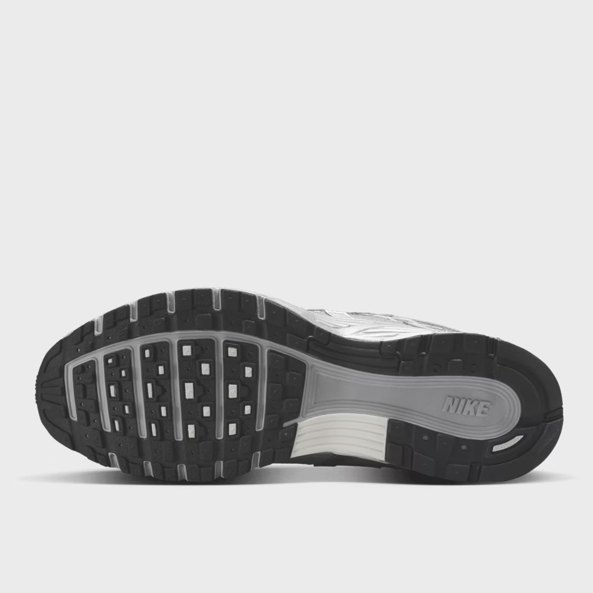 Nike P-6000 Metallic Silver Summit White-Wolf Grey