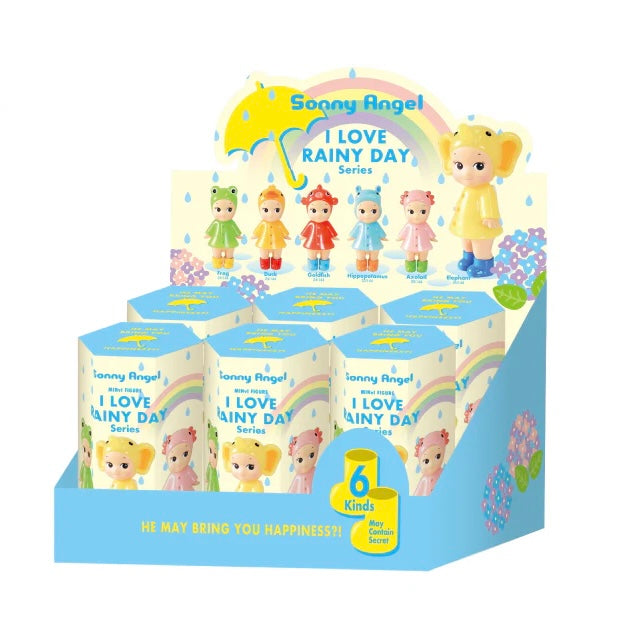 Sonny Angel I Love Rainy Day Series Sealed Case (6 Blind Box)