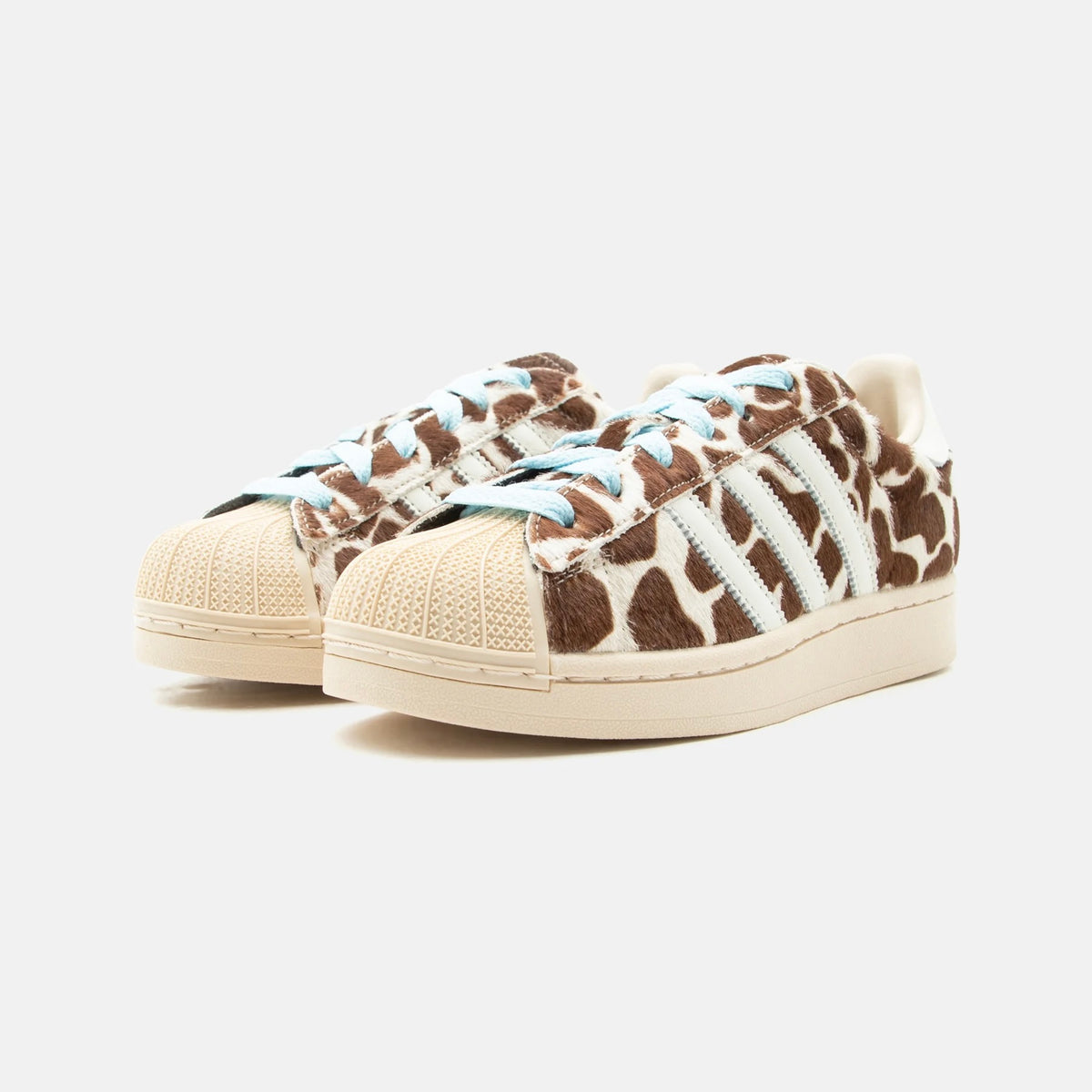 Adidas Superstar II Cow Print Crystal Linen