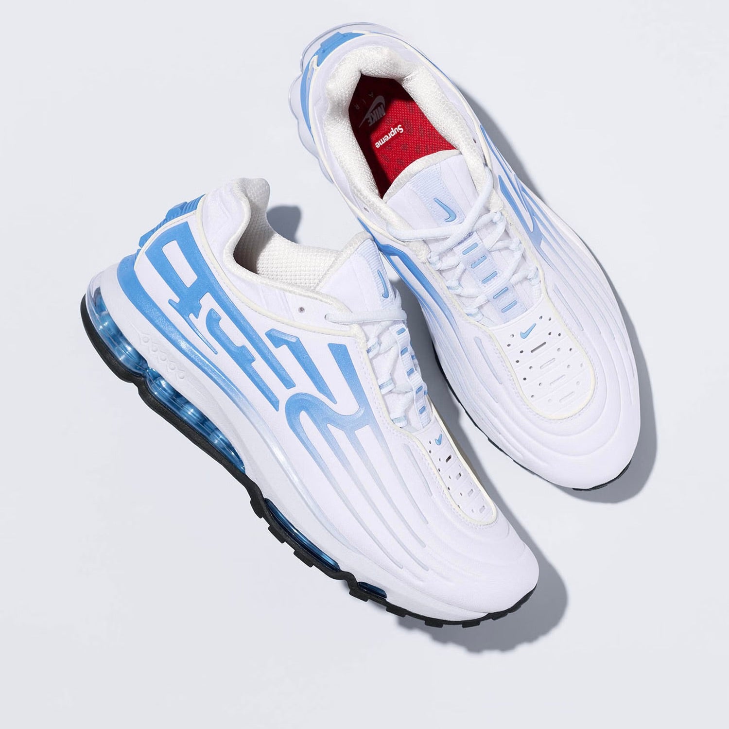 Nike Air Max 2001 Air Ecstasy Supreme White University Blue