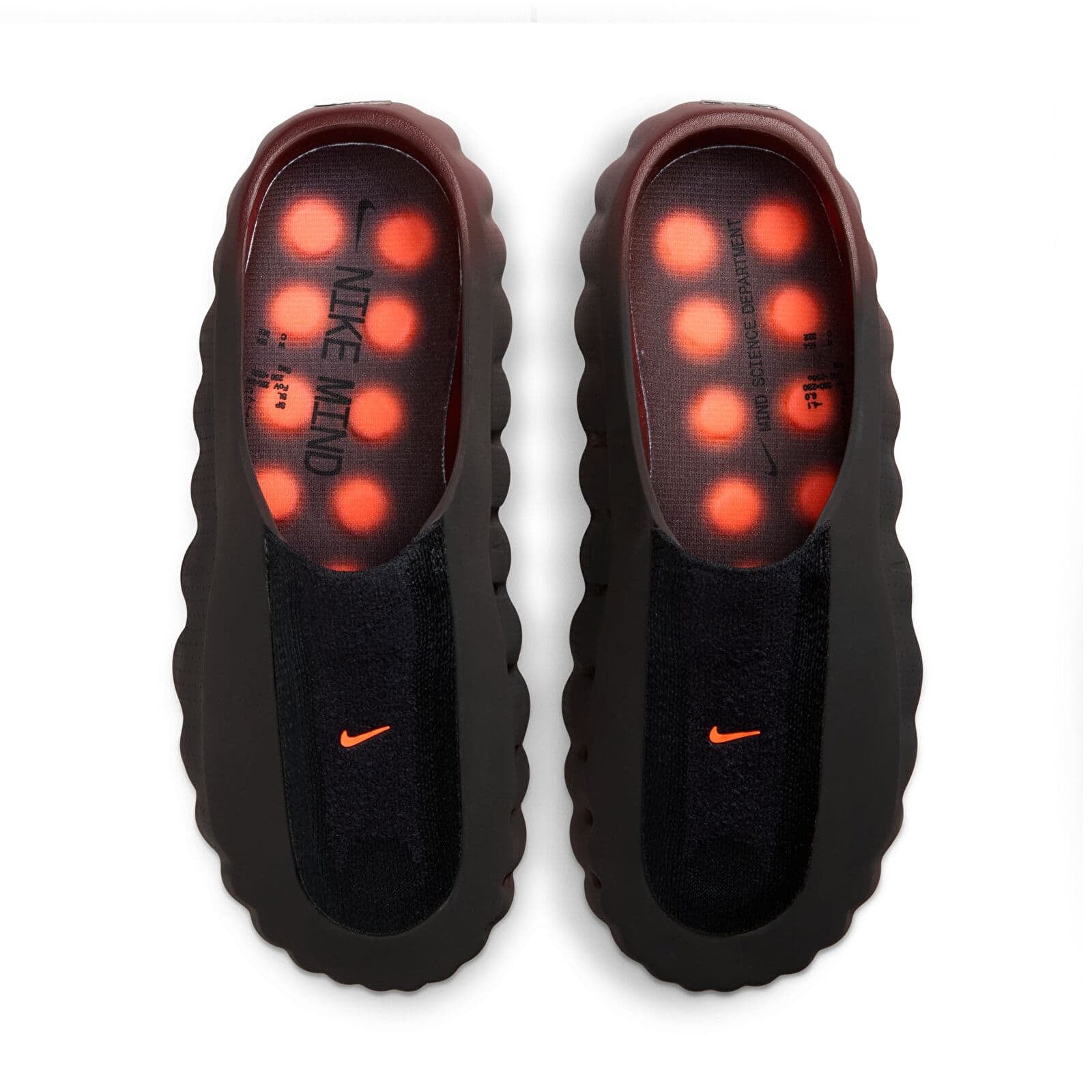 Nike Mind 001 Flyknit Slide Bronze Eclipse Total Orange