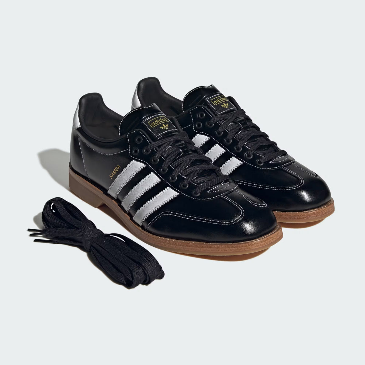 Adidas Samba Bowling Shoe Black White