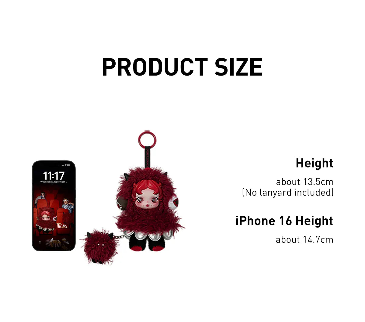 Pop Mart SKULLPANDA You Found Me! Series Plush Doll Pendant Single Blind Box