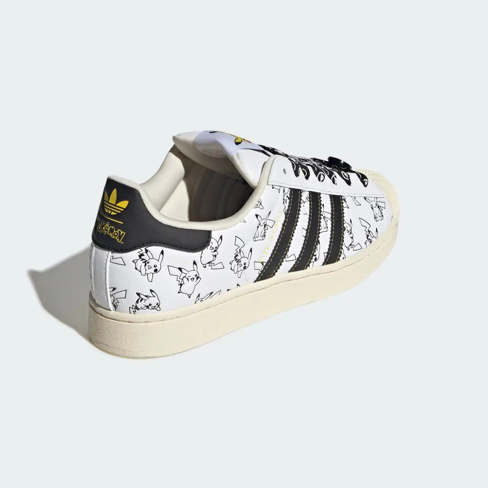 Adidas Superstar Pokémon Pikachu White