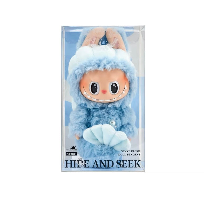 Pop Mart Labubu Hide and Seek In Singapore Vinyl Plush Doll Pendant Keychain
