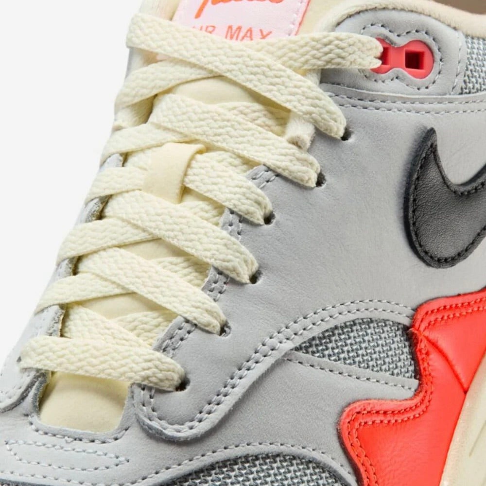 Nike Air Max 1 Patta Waves Hyper Crimson Pure Platinum