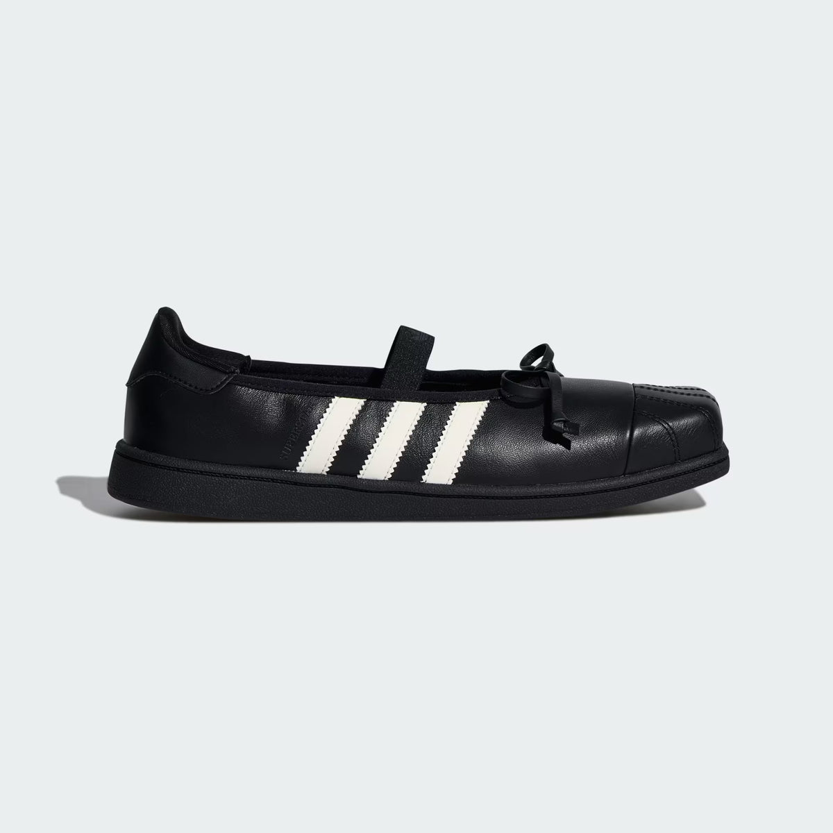 Adidas Superstar Square Toe Ballet JENNIE Black Offf White