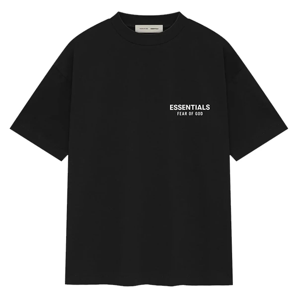 Fear Of God Essentials Classic Short Sleeve Tee Jet Black