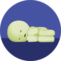 Smiski Bed Series Single Blind Box