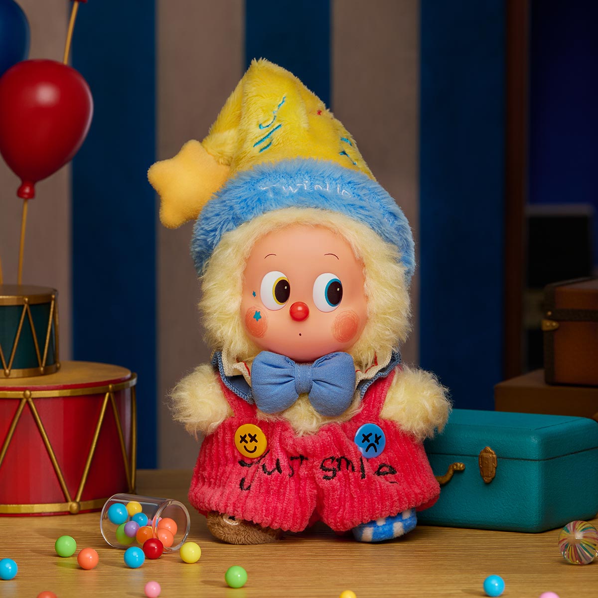 Pop Mart Why So Serious Series Labubu Vinyl Plush Pendant Sealed Case (8 Blind Boxes)