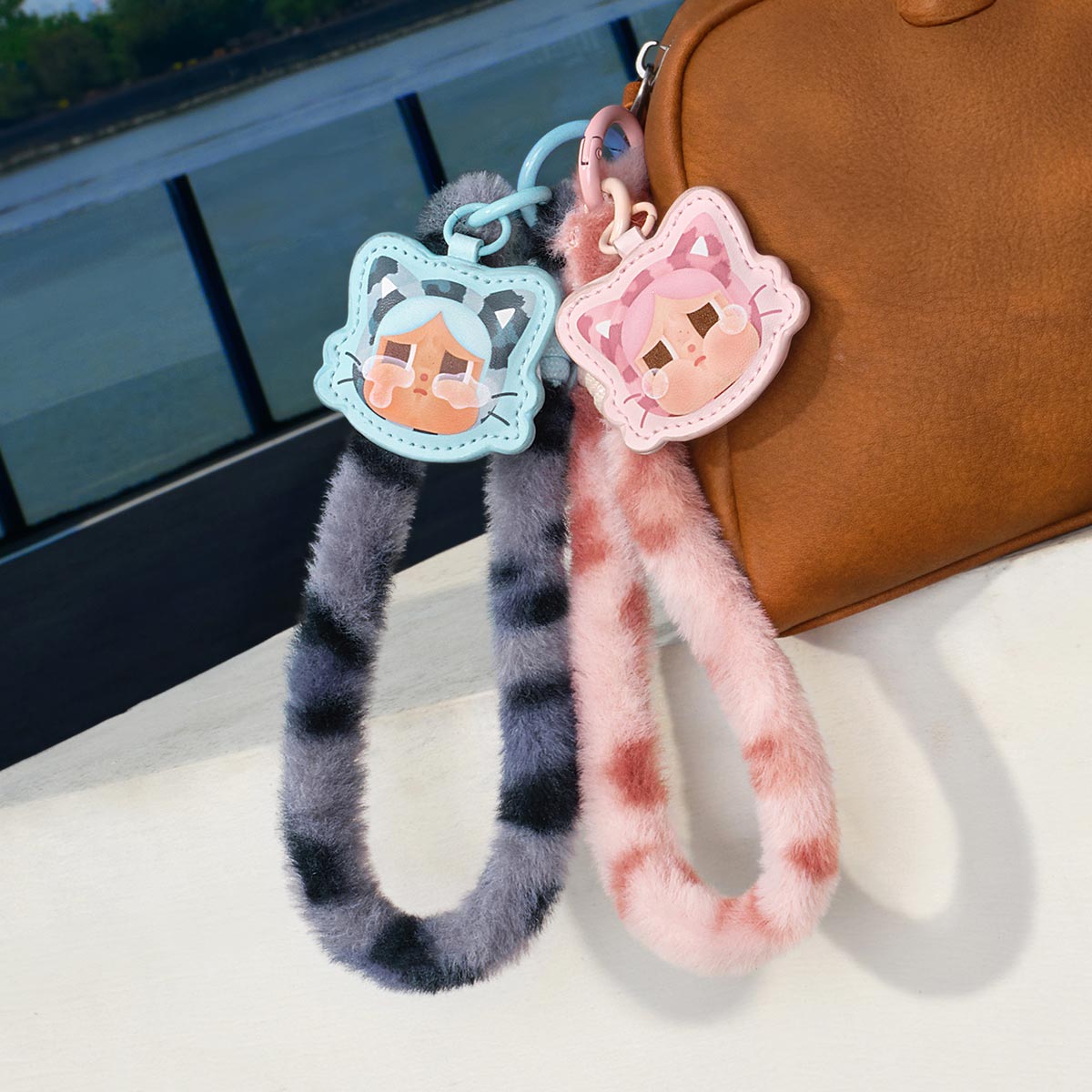Pop Mart CRYBABY Wild but Cutie Series-Phone Charm Single Blind Box