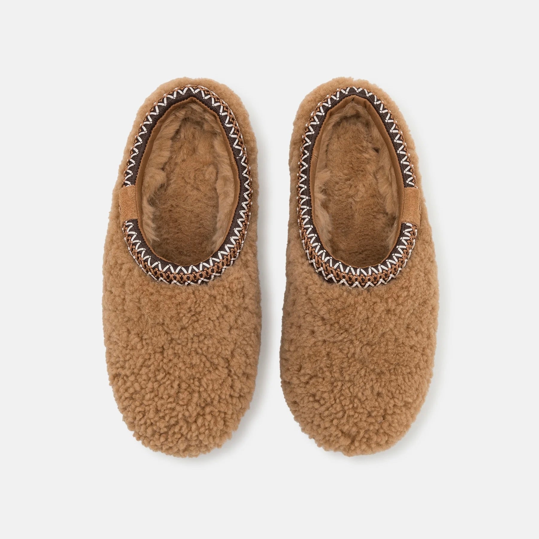 UGG Tasman Maxi Curly Slipper Chestnut