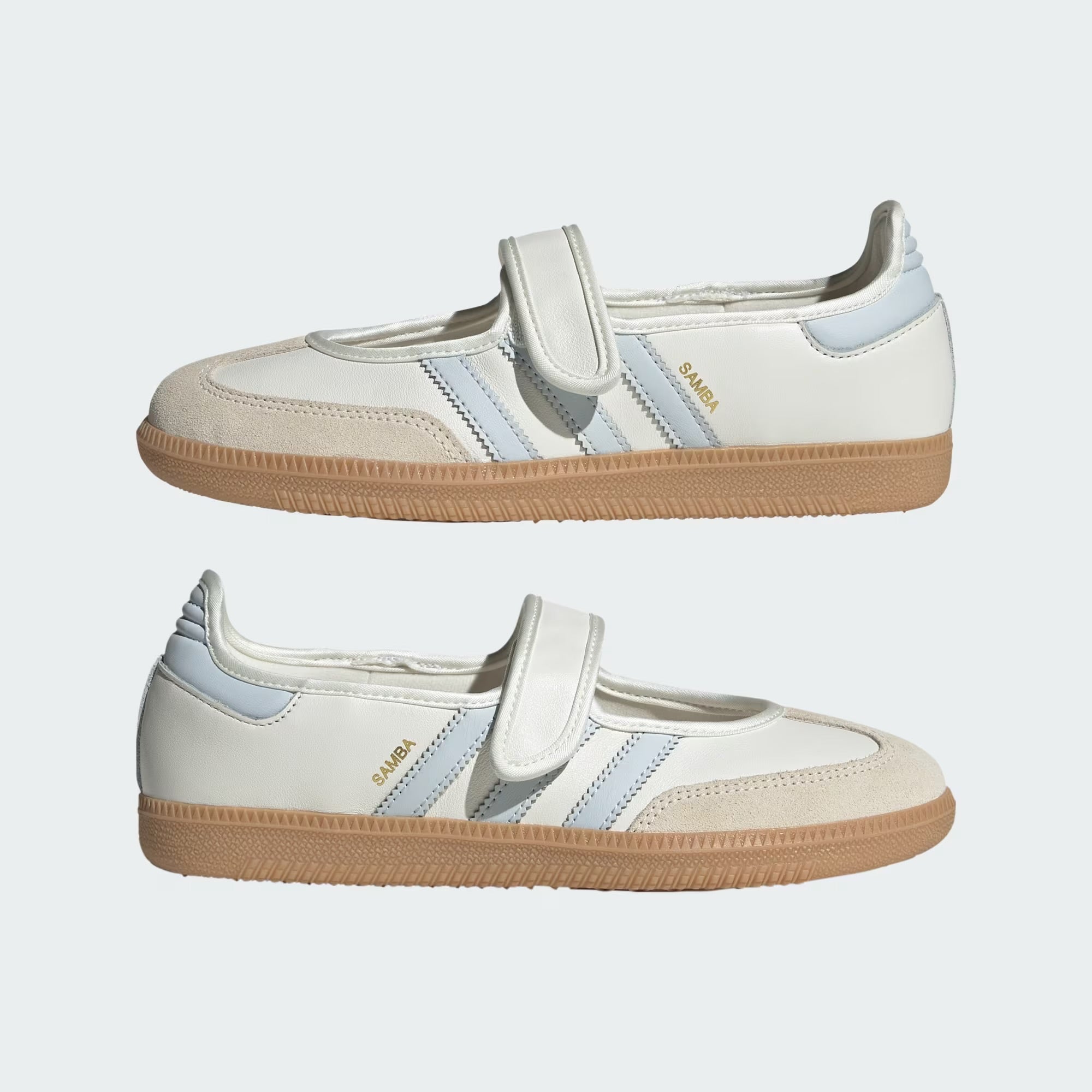 Adidas Samba Jane White Blue Gum
