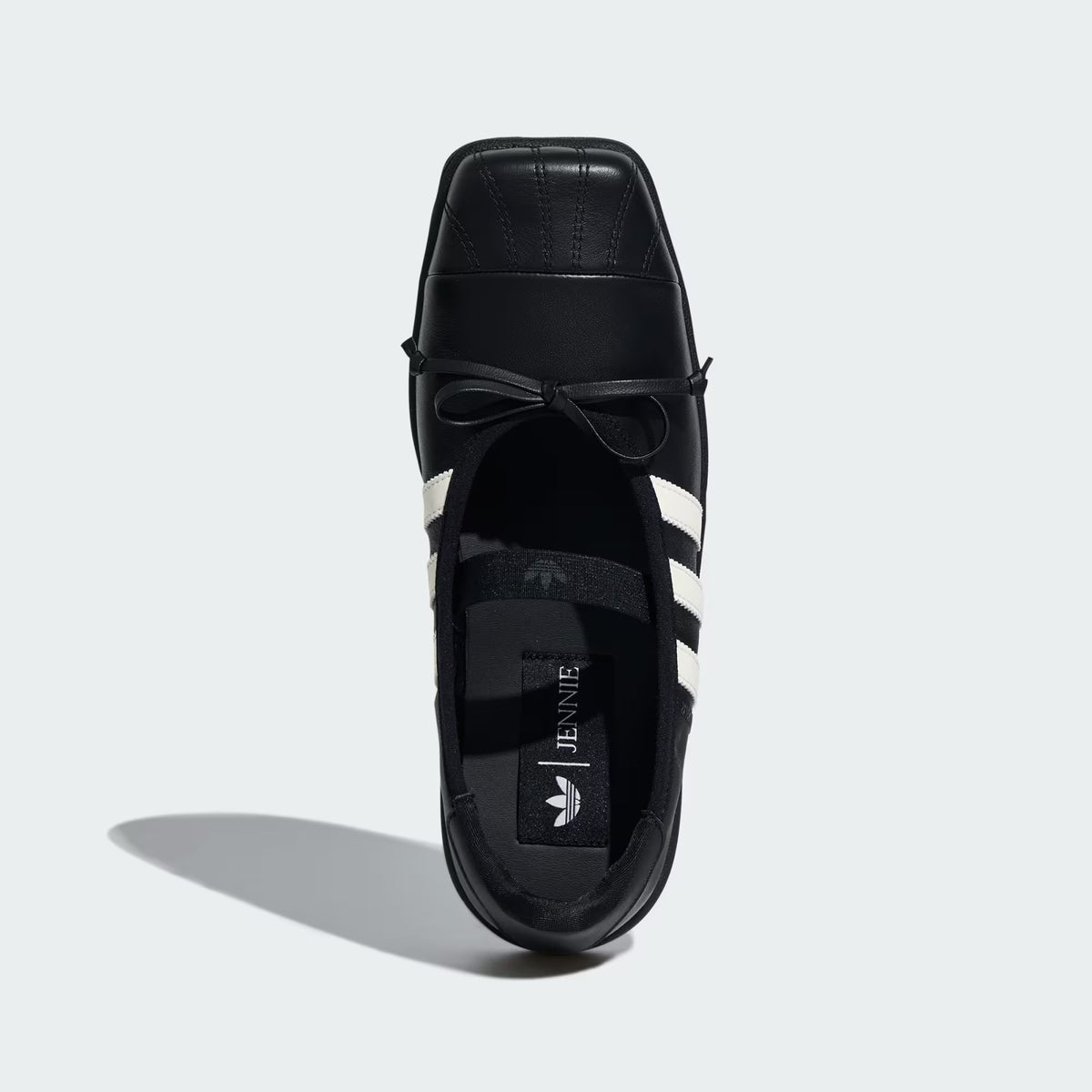 Adidas Superstar Square Toe Ballet JENNIE Black Offf White