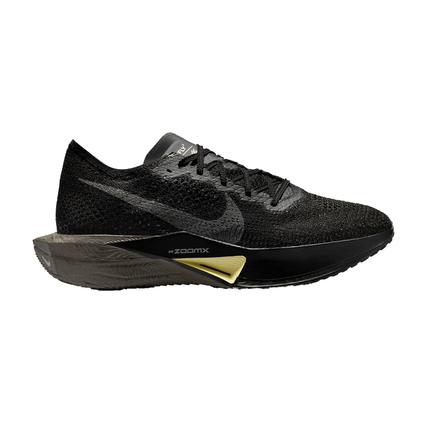 Nike ZoomX Vaporfly 3 Black Olive Aura Metallic Medium Ash
