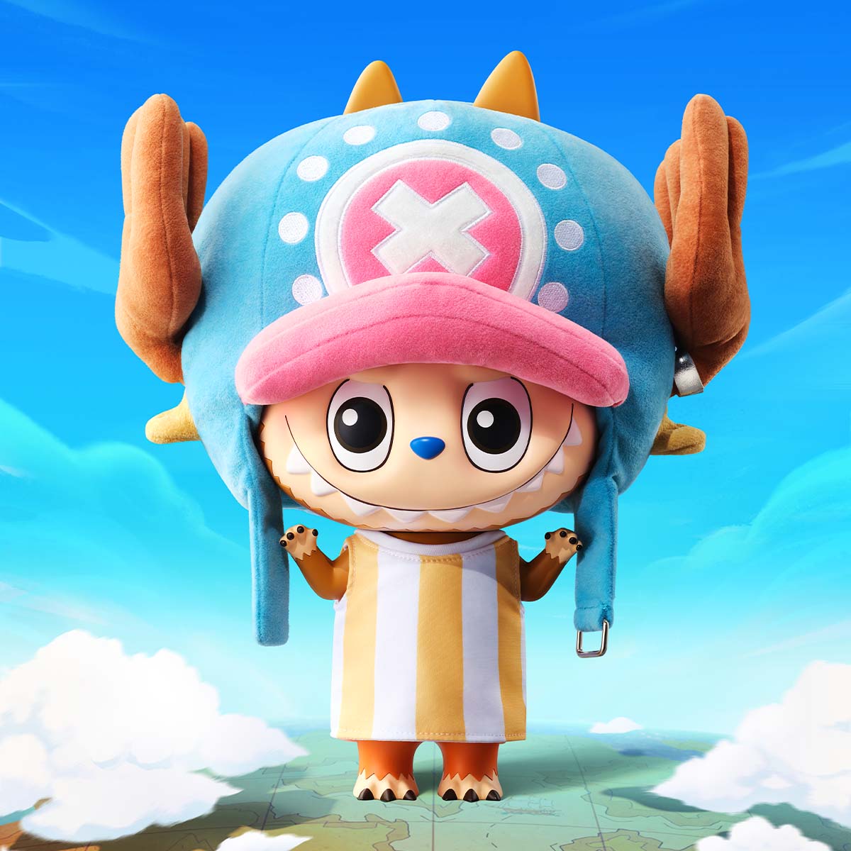 Pop Mart Labubu The Monsters x One Piece Mega Labubu Tonytony Chopper 400%