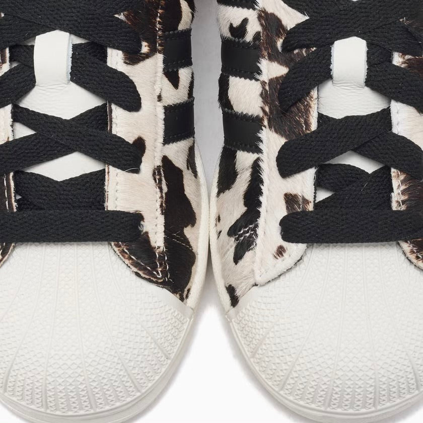 Adidas Superstar Cow Print
