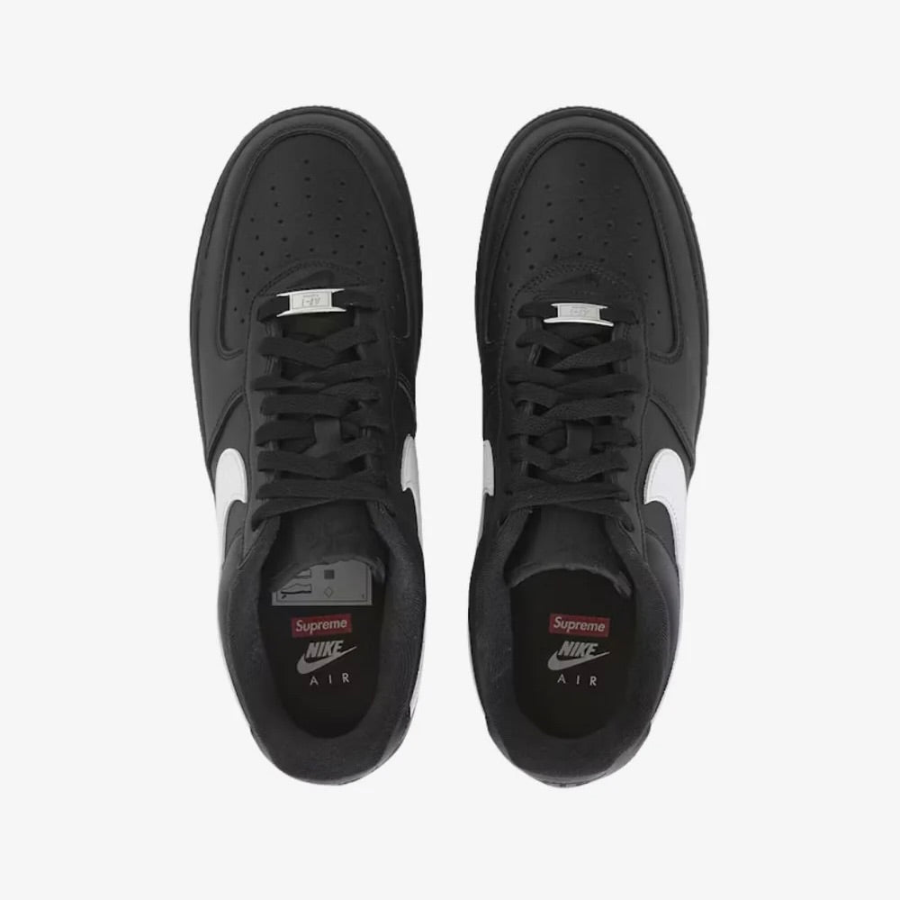 Nike Air Force 1 Low Supreme Black White