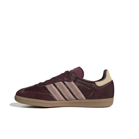 Adidas Samba Maroon Sand Strata Pony