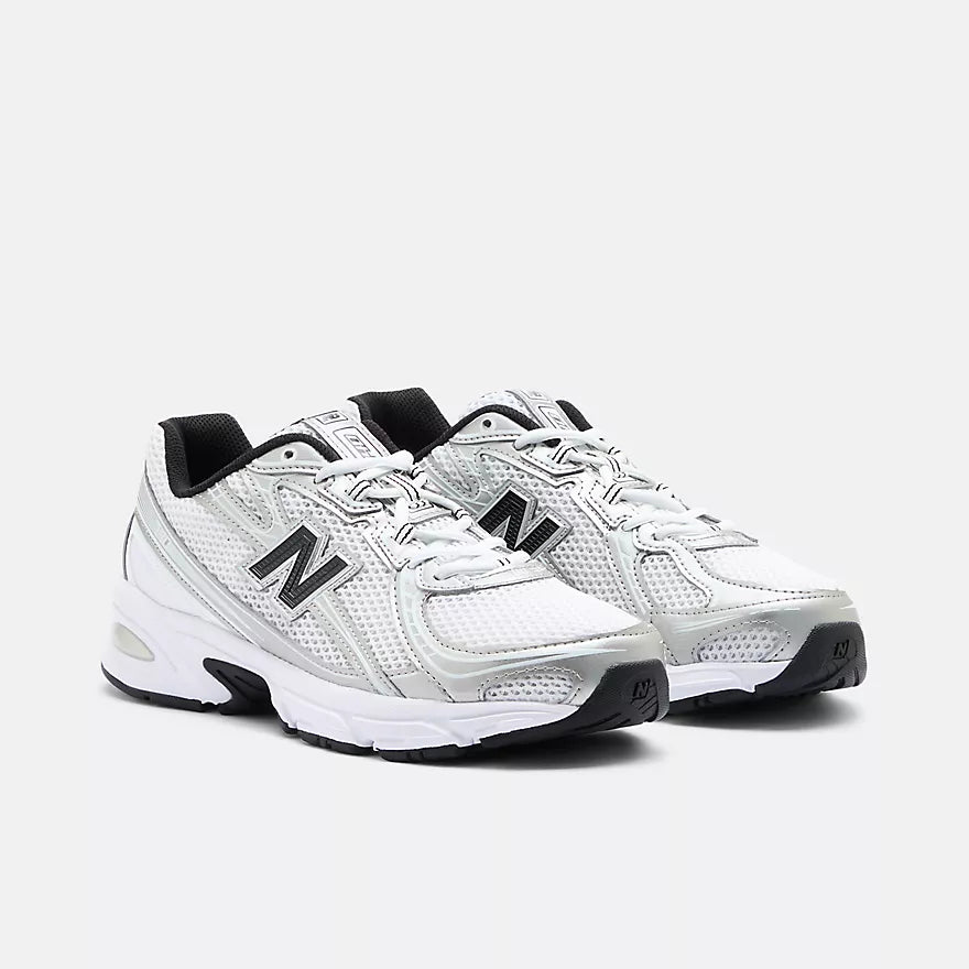 New Balance 740 White Silver Metallic Navy