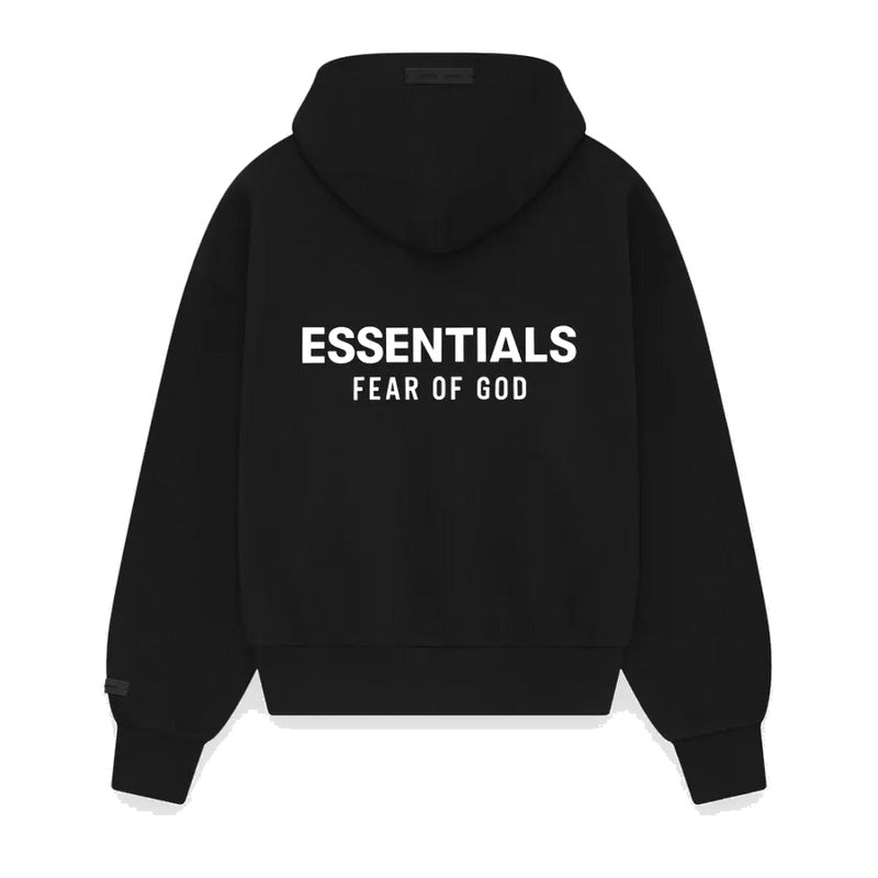 Fear Of God Essentianls Classic Hoodie (SS25) Jet Black