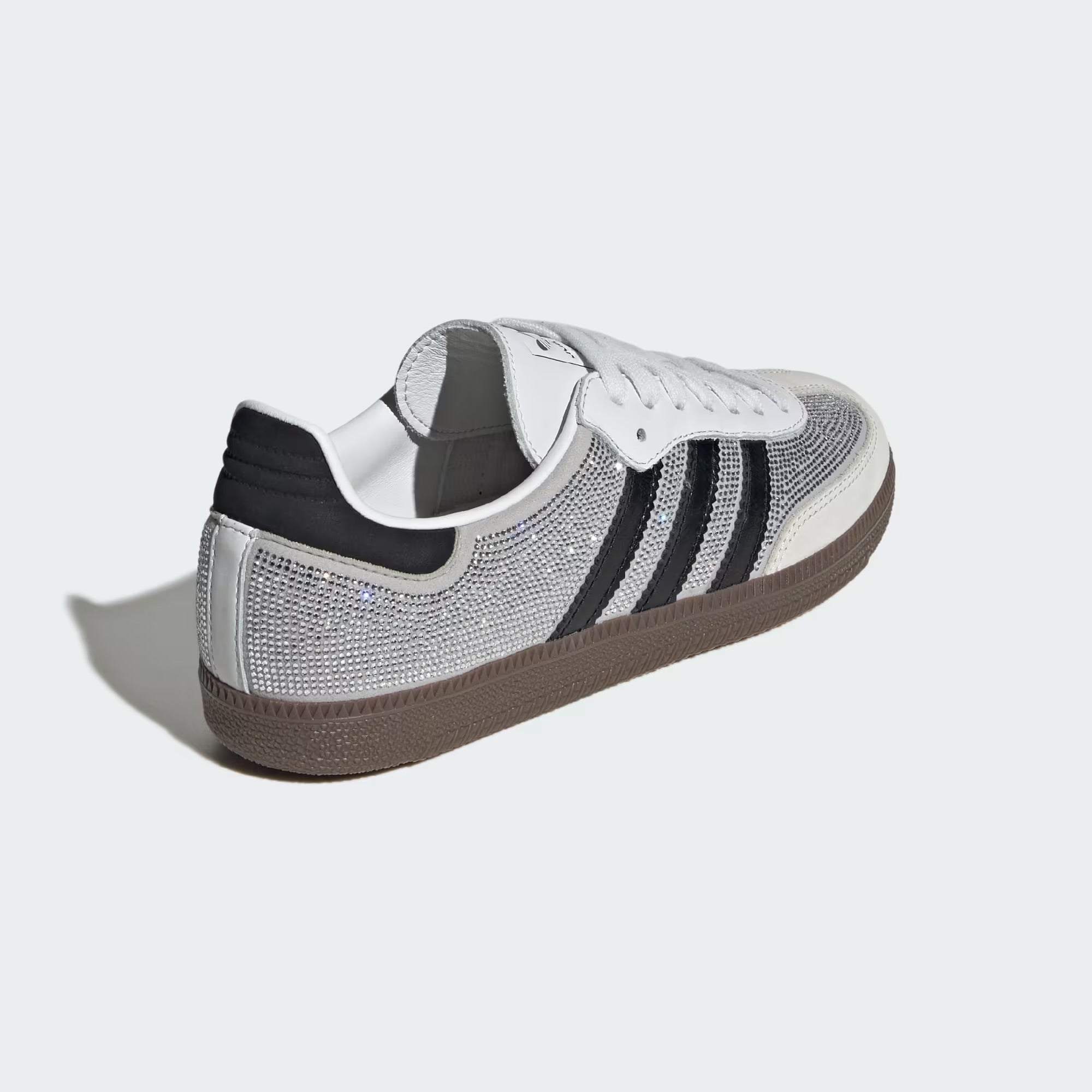 Adidas Samba OG Rhinestone Crystal White Silver