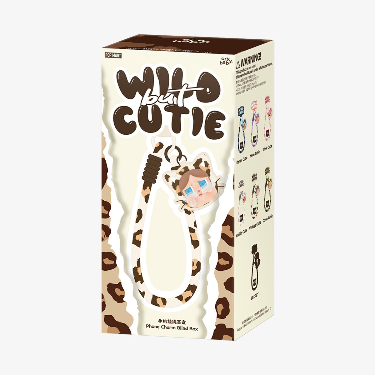 Pop Mart CRYBABY Wild but Cutie Series-Phone Charm Single Blind Box
