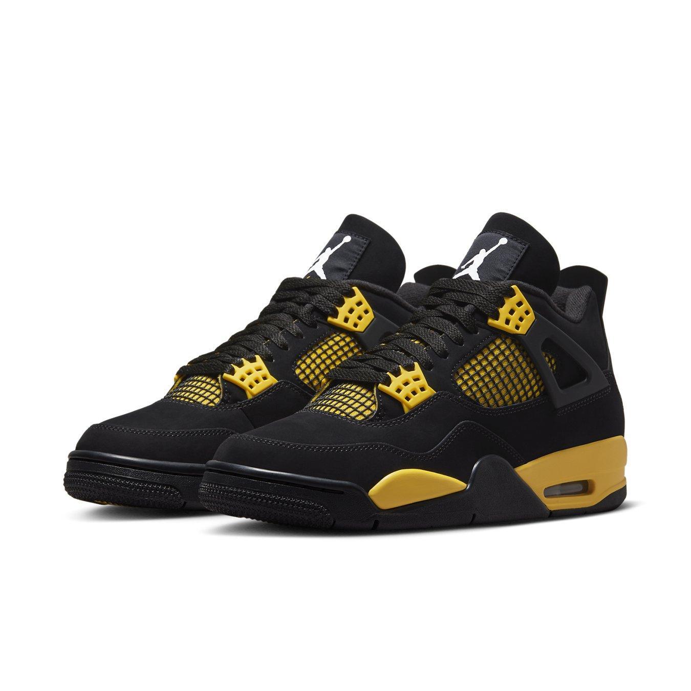 Jordan 4 Yellow Thunder