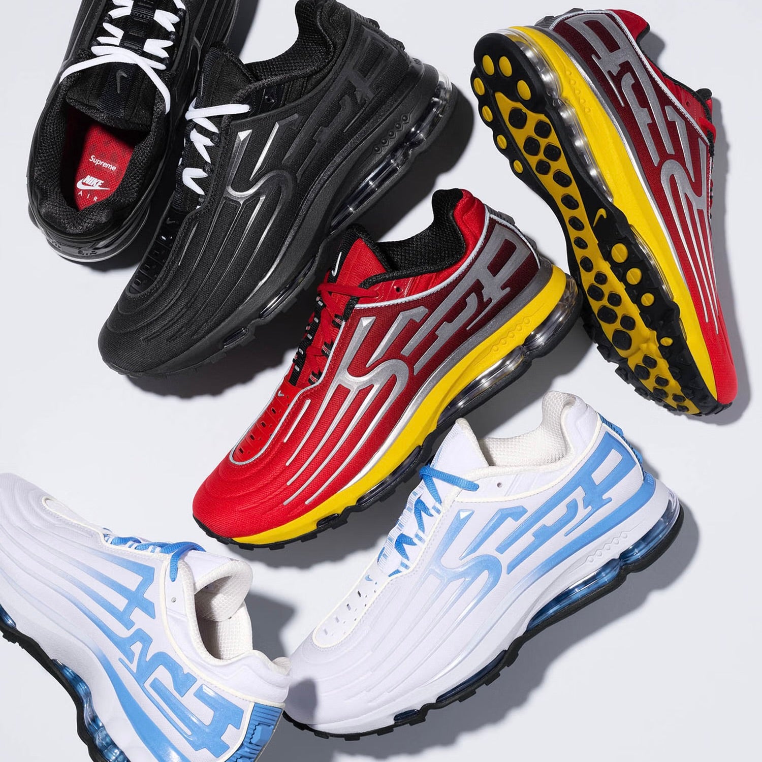 Nike Air Max 2001 Air Ecstasy Supreme University Red