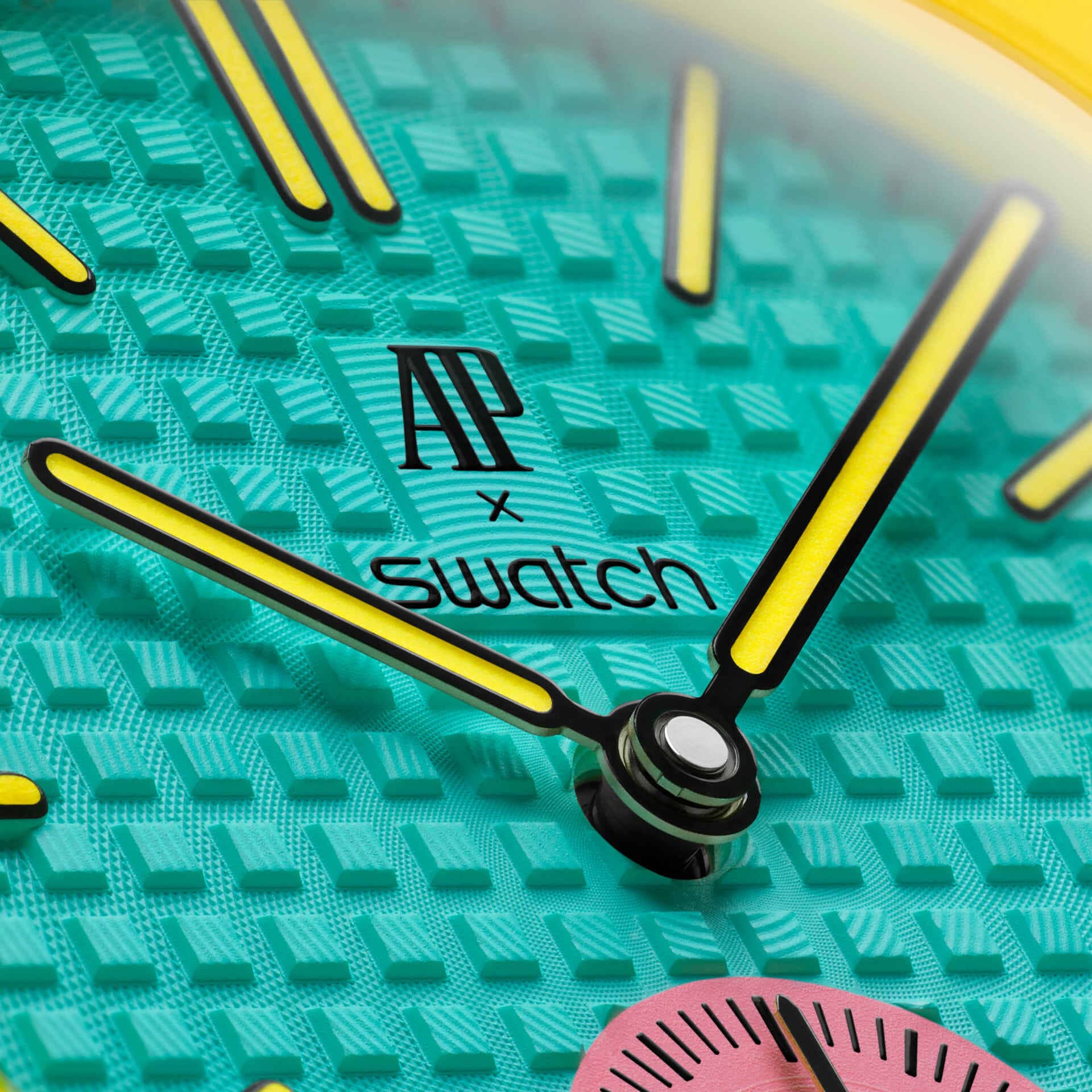 Swatch x Audemars Piguet AP Bioceramic Royal Pop Savonnette Otg Roz