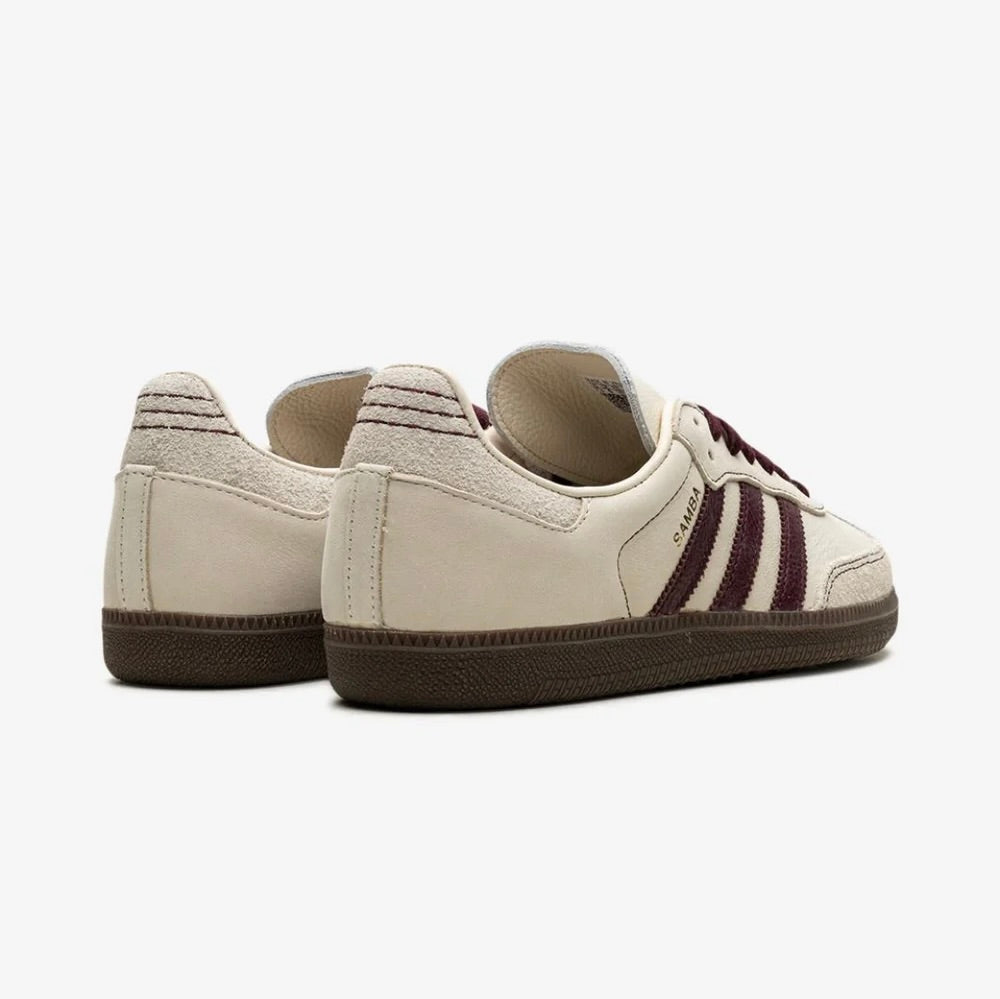 Adidas Samba Wonder White Maroon