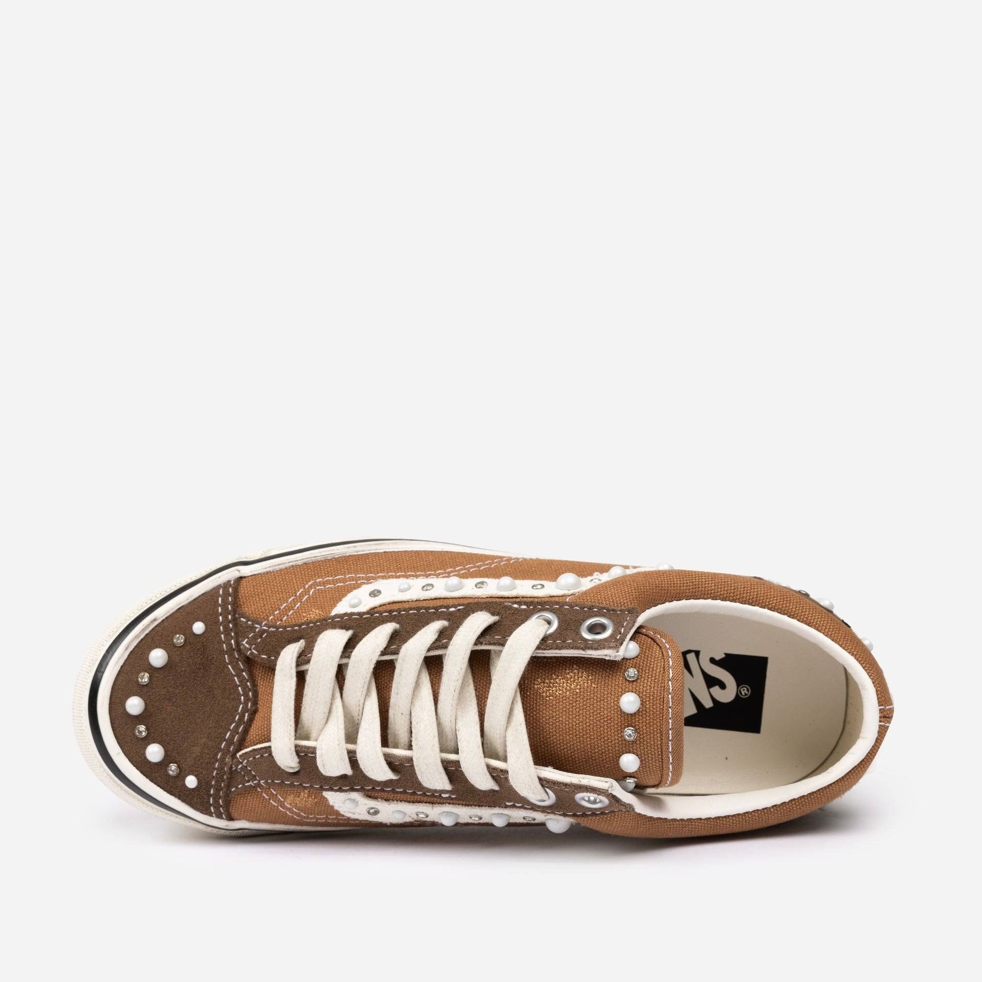 Vans LX Old School 36 Pearlized Pack Vintage Cocoa Brown