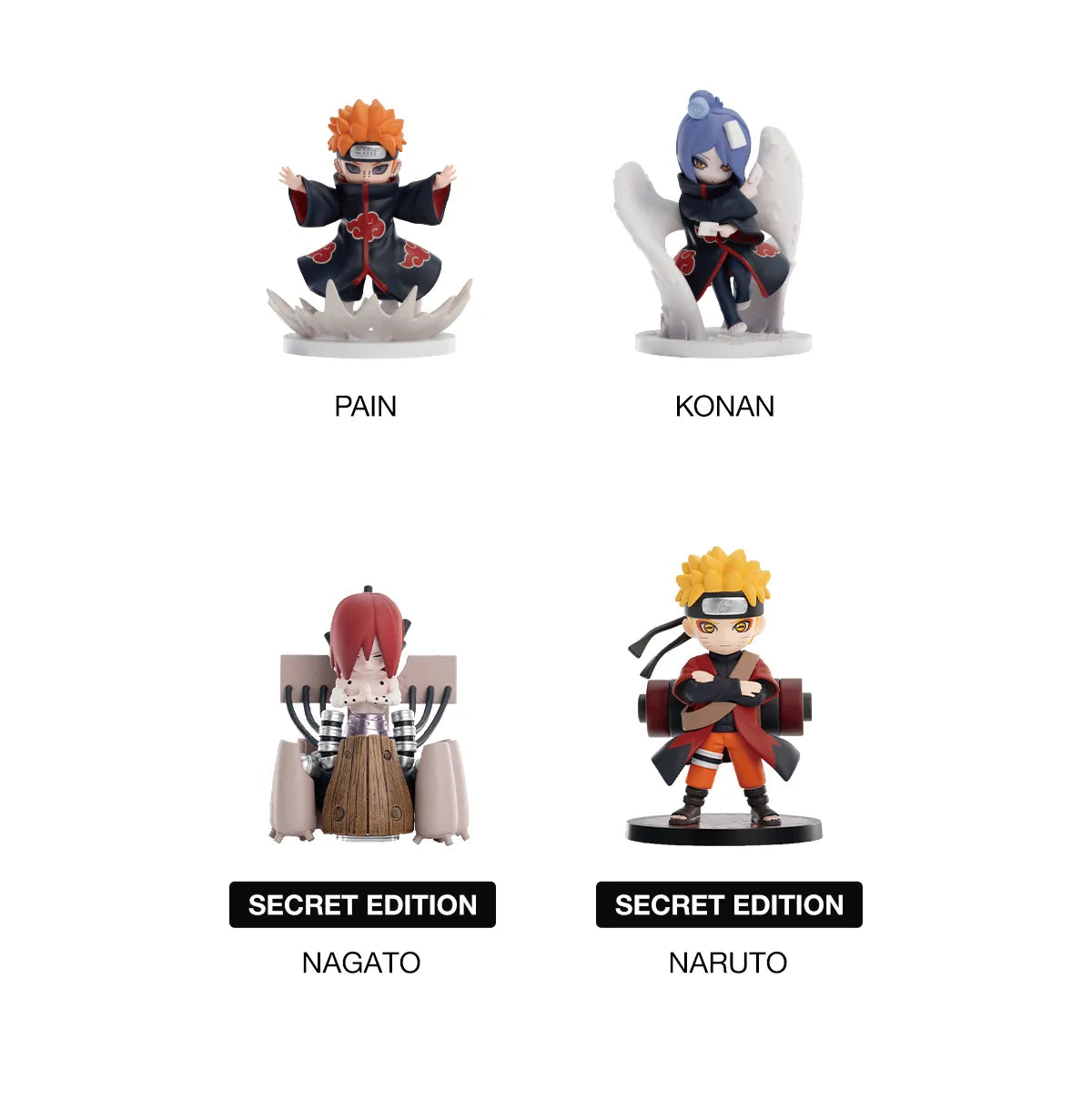 Pop Mart Naruto: Shippuden Series Battle Against Akatsuki Themed Figure Sealed Case (10 Blind Box)