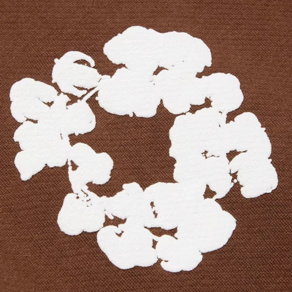 Denim Tears The Cotton Wreath Hoodie Brown