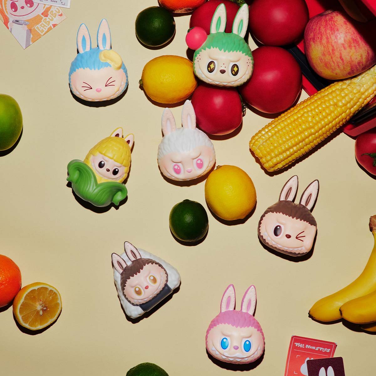 Pop Mart Labubu The Monsters Wacky
Mart Series Squishy Charm Sealed
Case (6 Blind Box)