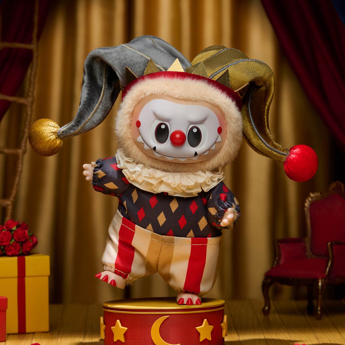 Pop Mart Why So Serious Series Labubu Moonlit Mask Secret Edition Viny