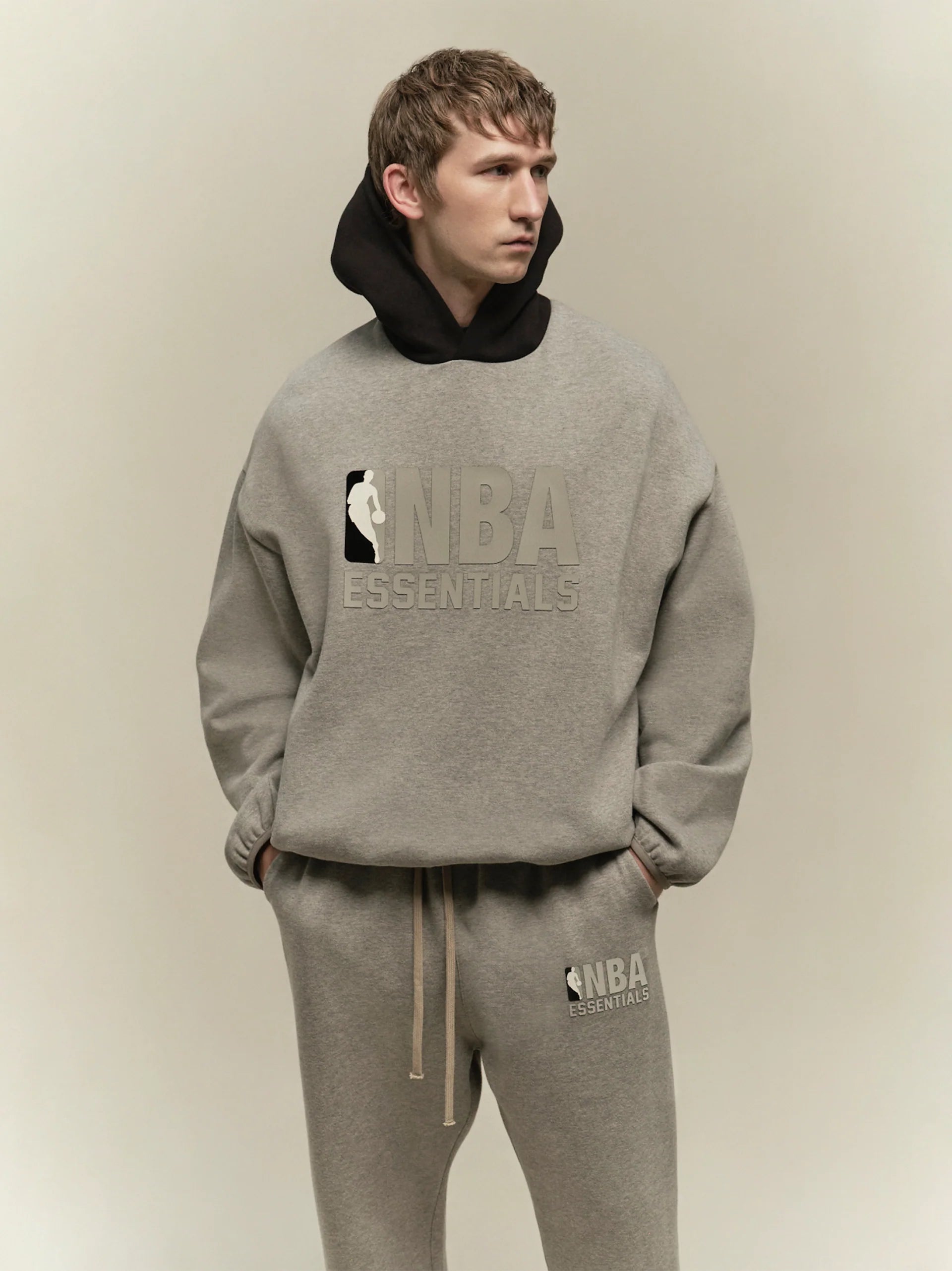 Fear Of God Essentials NBA Hoodie (SS25) Warm Heather