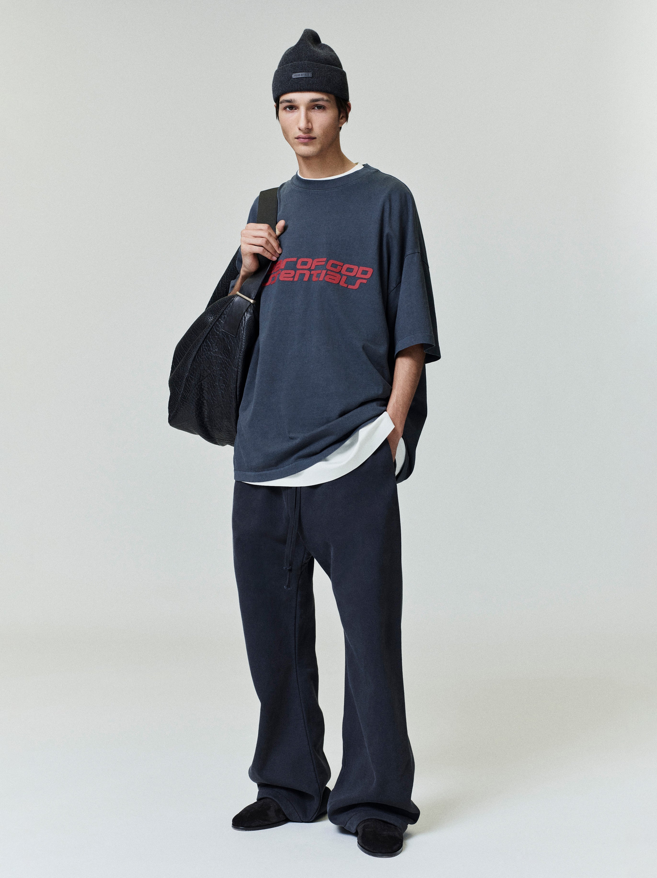 Fear of God Essentials 90’s Tee Iron Grey