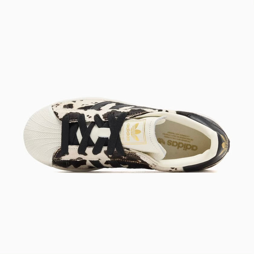 Adidas Superstar Cow Print