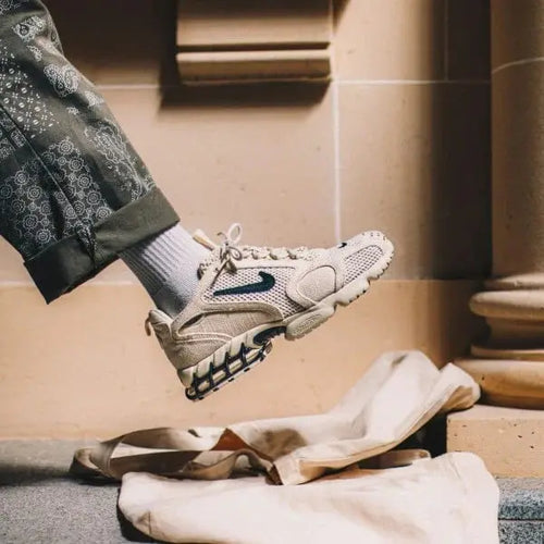 Nike Air Zoom Spiridon Cage 2 Stussy Fossil